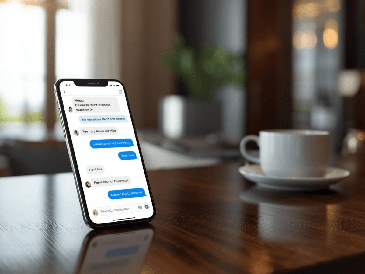 WhatsApp conversion blog image showing mobile-first communication for a Mauritius business