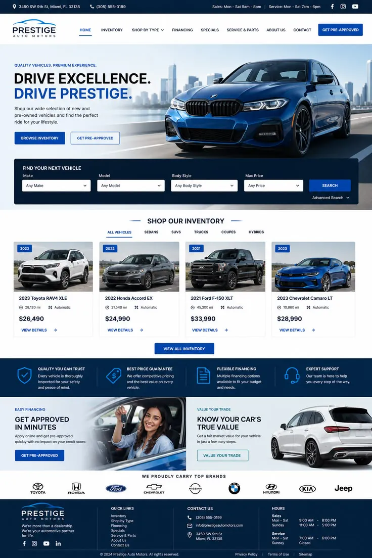 Mobiz website design template 12