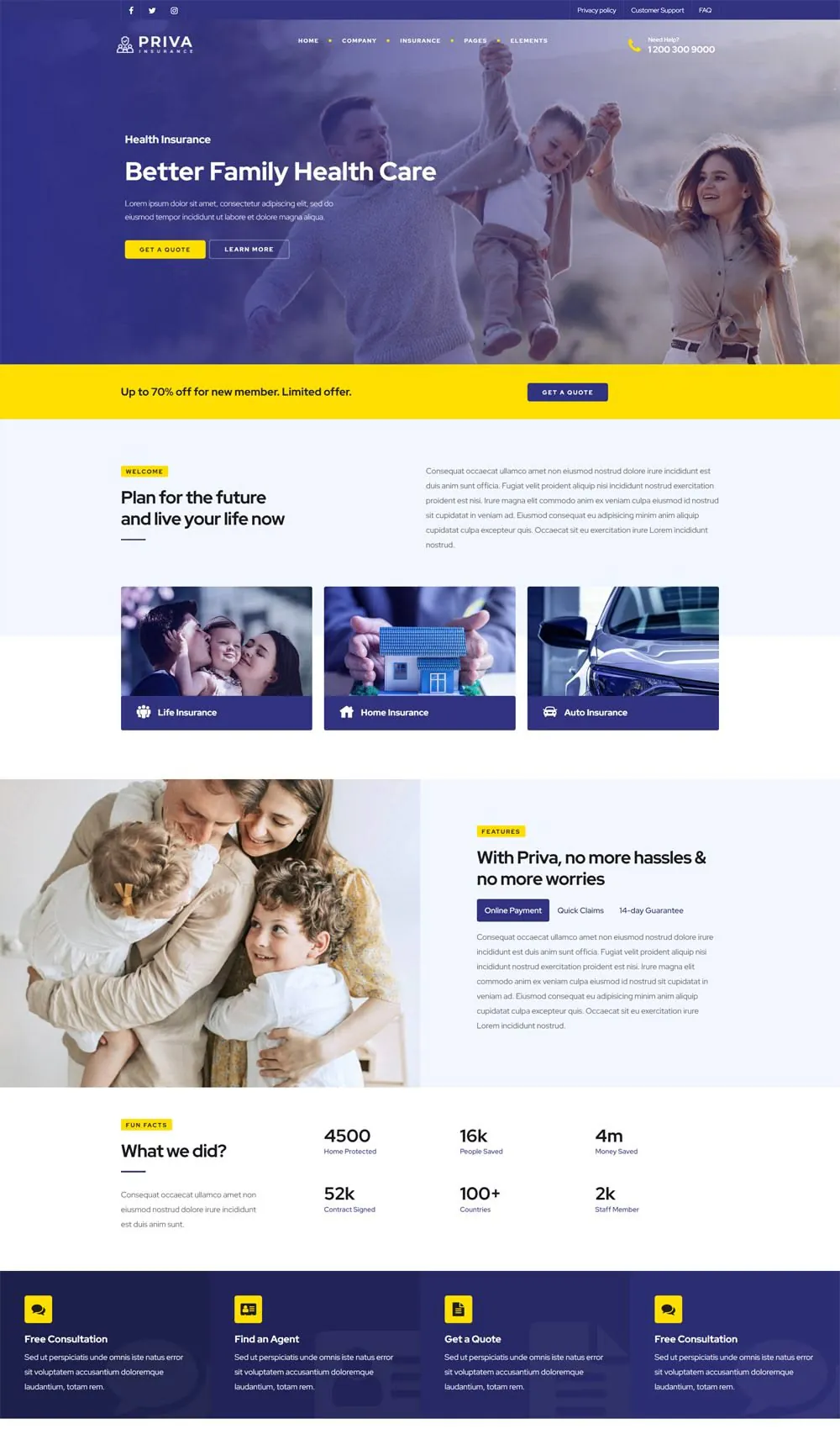 Mobiz website design template 18