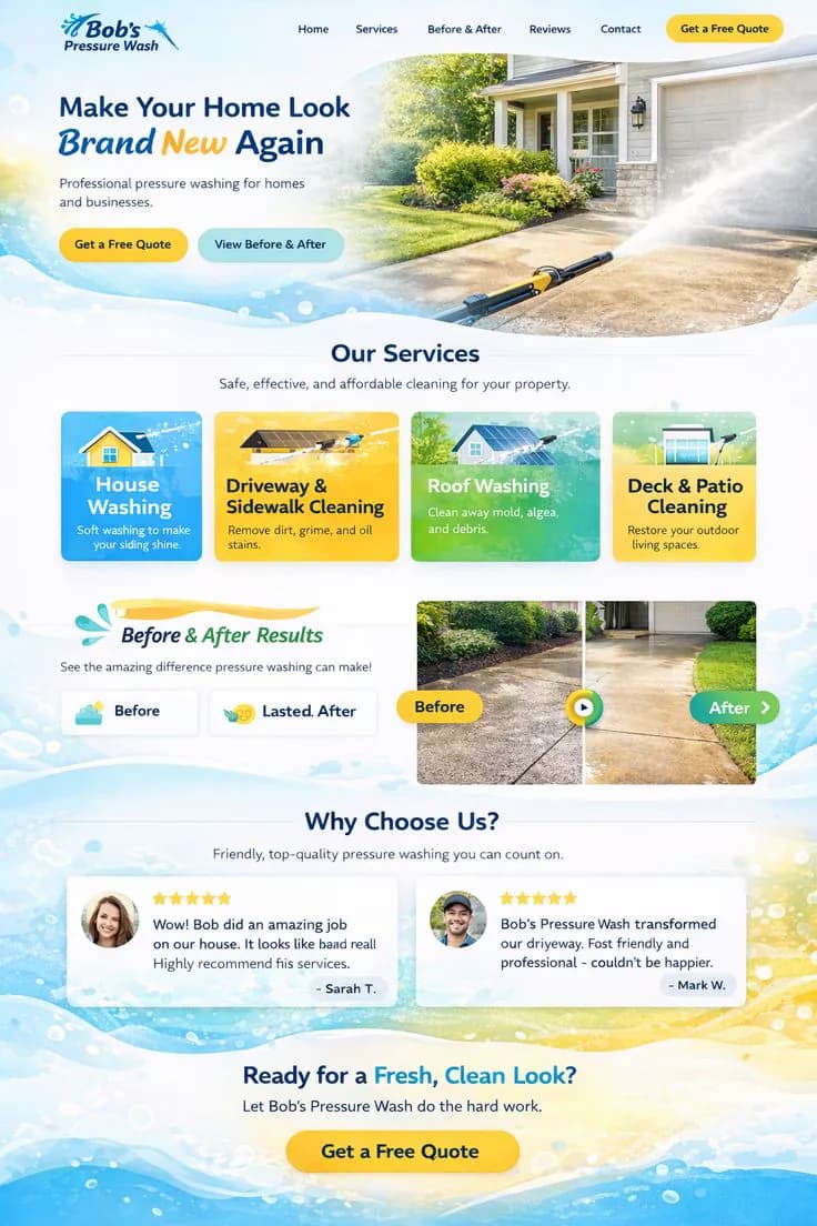 Mobiz website design template 22